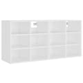 Miniatyrbillede 2 af 11: vidaXL skoreoler 2 stk. 52,5x30x50 cm hvid