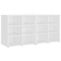 Miniatyrbillede 1 af 11: vidaXL skoreoler 2 stk. 52,5x30x50 cm hvid