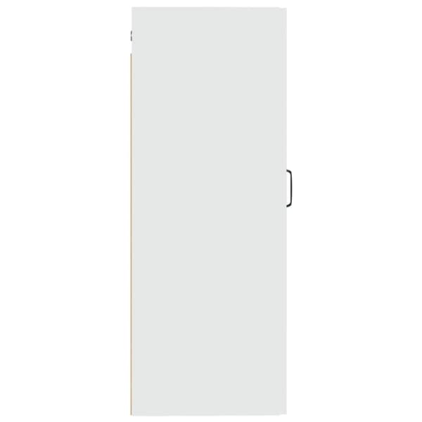 vidaXL vægskab 35x34x90 cm konstrueret træ hvid