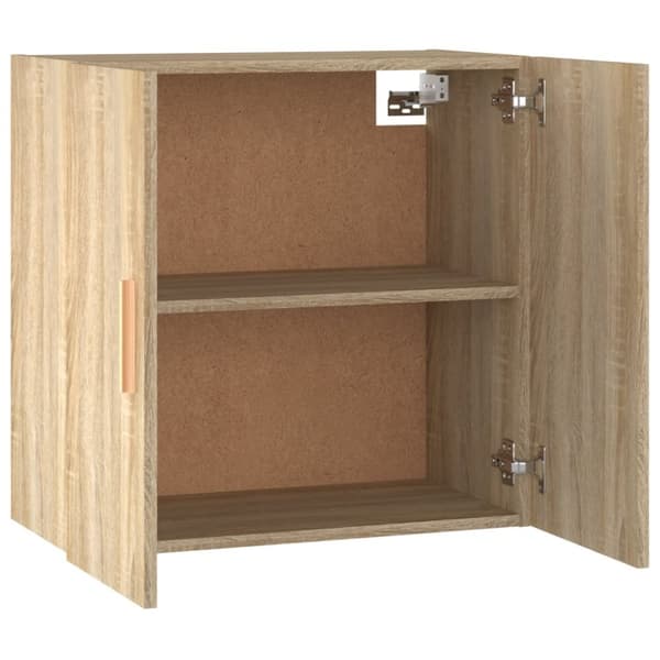 vidaXL Seinäkaappi Sonoma-tammi 60x30x60 cm tekninen puu