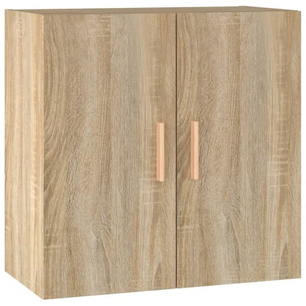 vidaXL Seinäkaappi Sonoma-tammi 60x30x60 cm tekninen puu
