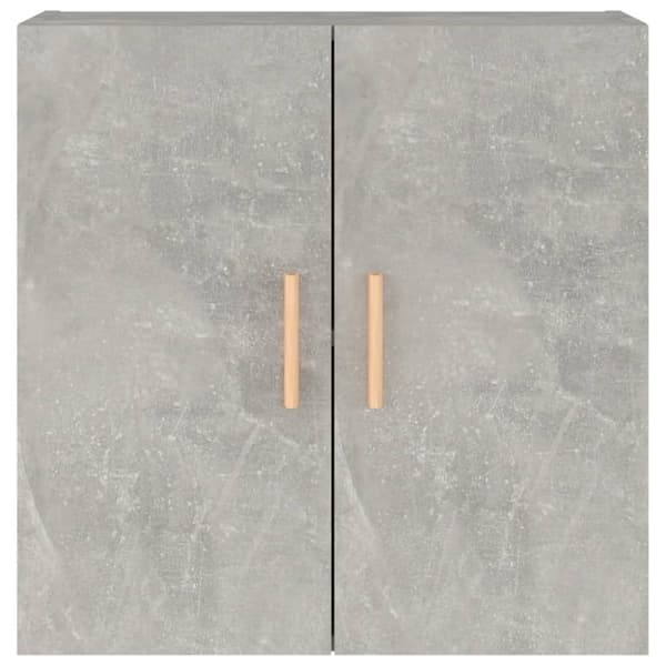 vidaXL vægskab 60x30x60 cm konstrueret træ betongrå