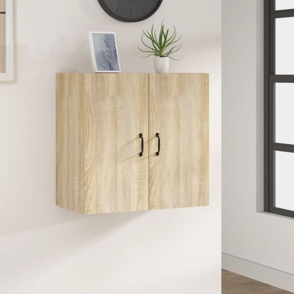 vidaXL vægskab 60x31x60 cm konstrueret træ sonoma-eg