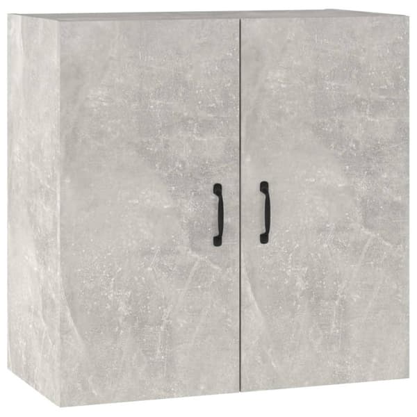 vidaXL vægskab 60x31x60 cm konstrueret træ betongrå