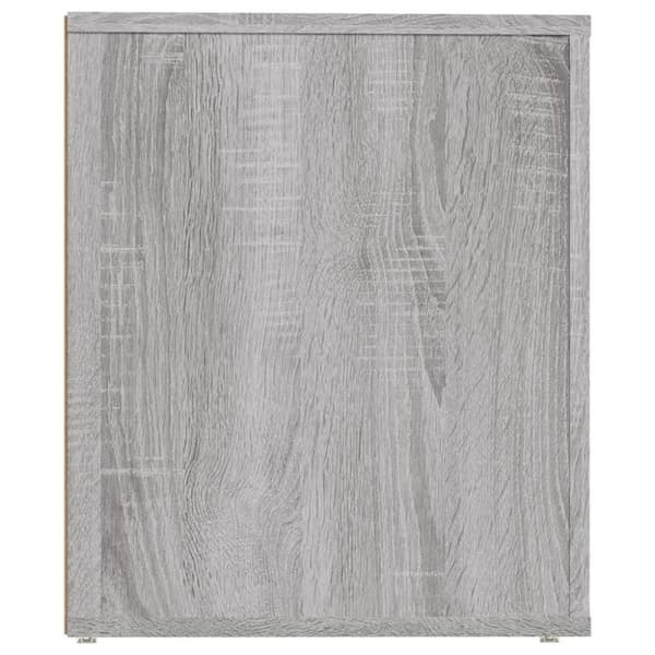 vidaXL Yöpöydät 2 kpl harmaa Sonoma 50x39x47 cm