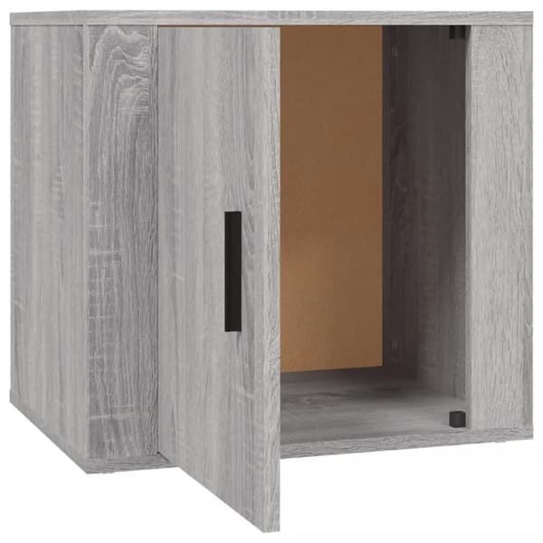vidaXL Yöpöydät 2 kpl harmaa Sonoma 50x39x47 cm