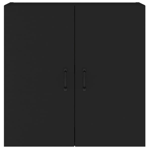 vidaXL Veggskap svart 60x31x60 cm konstruert tre
