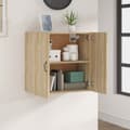 Miniatyrbilde 3 av 9: vidaXL Veggskap sonoma eik 60x31x60 cm konstruert tre