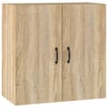Miniatyrbilde 1 av 9: vidaXL Veggskap sonoma eik 60x31x60 cm konstruert tre