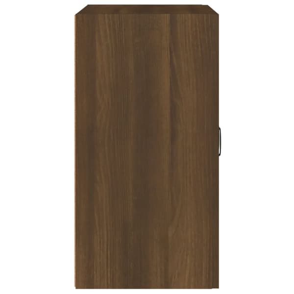 vidaXL Veggskap brun eik 60x31x60 cm konstruert tre