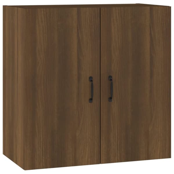 vidaXL Veggskap brun eik 60x31x60 cm konstruert tre