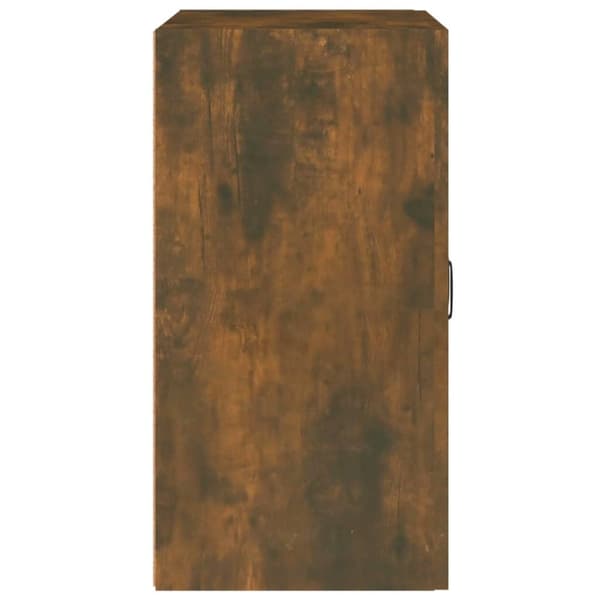 vidaXL Veggskap røkt eik 60x31x60 cm konstruert tre