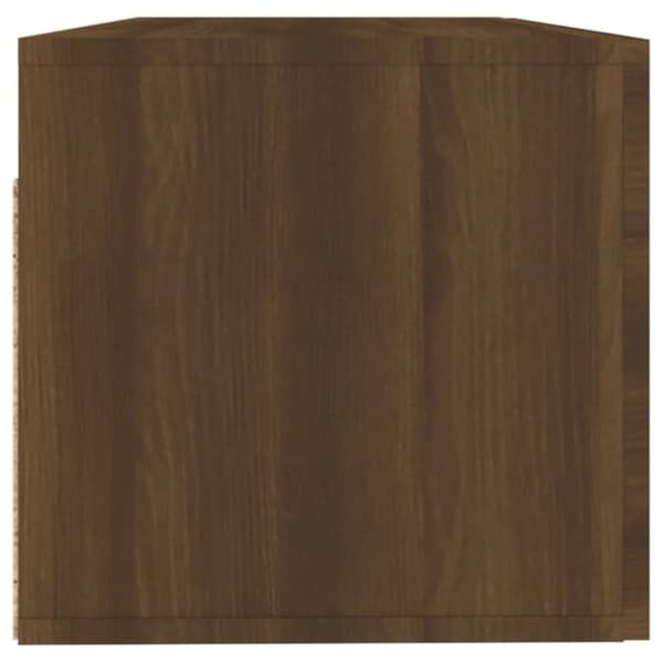 vidaXL Seinäkaappi ruskea tammi 100x36,5x35 cm tekninen puu