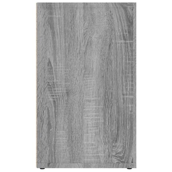 vidaXL skoreol 52,5x30x50 cm grå sonoma-eg