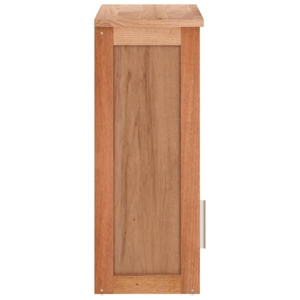 vidaXL Kylpyhuoneen seinäkaappi 42x23x60 cm täysi pähkinäpuu