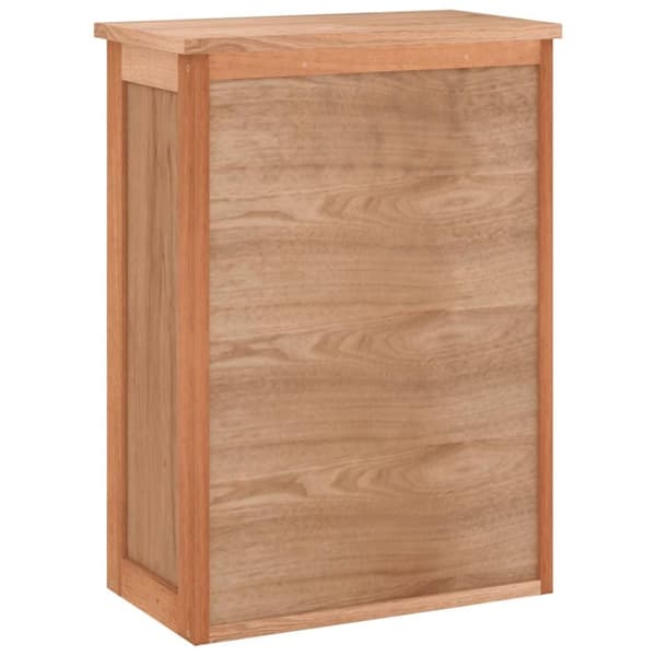 vidaXL Kylpyhuoneen seinäkaappi 42x23x60 cm täysi pähkinäpuu