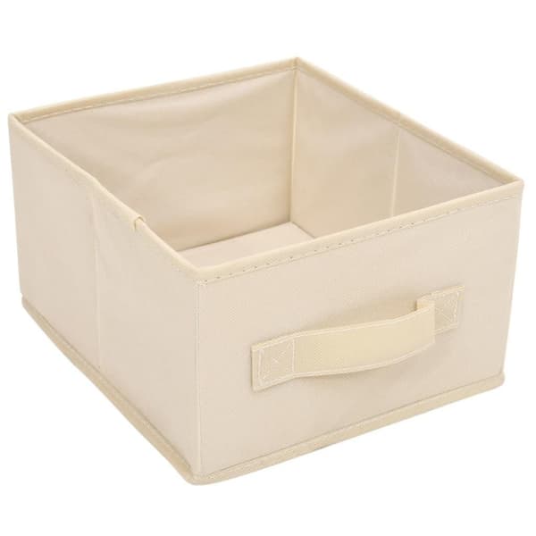 vidaXL Säilytyskaappi 6 laatikolla 55x29x55 cm kerma teräs