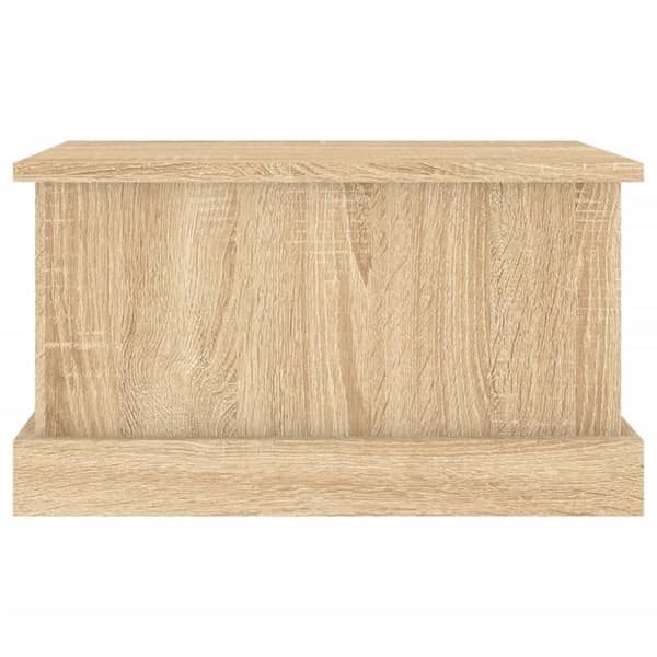 vidaXL opbevaringskasse 50x30x28 cm konstrueret træ sonoma-eg