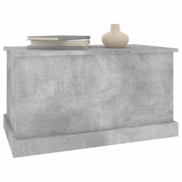 vidaXL opbevaringskasse 70x40x38 cm konstrueret træ betongrå