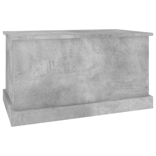 vidaXL opbevaringskasse 70x40x38 cm konstrueret træ betongrå