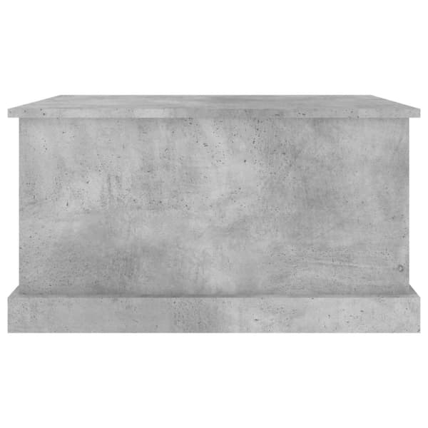 vidaXL opbevaringskasse 70x40x38 cm konstrueret træ betongrå