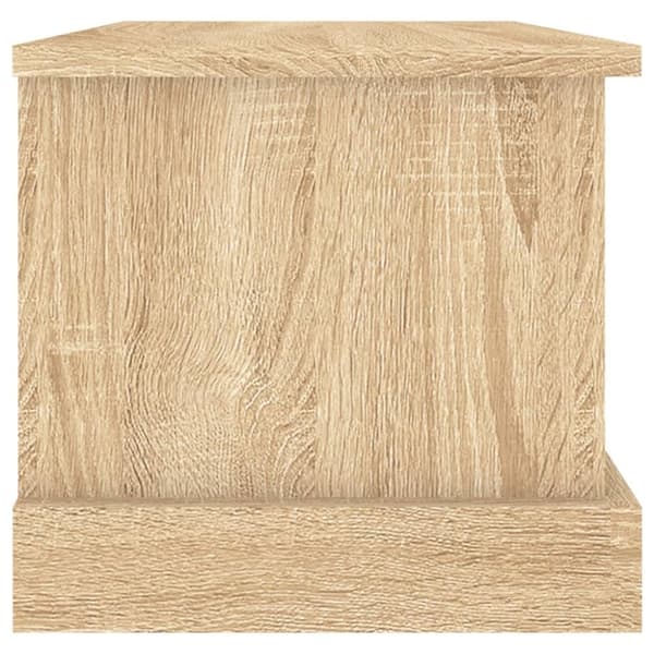 vidaXL Förvaringslåda sonoma-ek 50x30x28 cm konstruerat trä