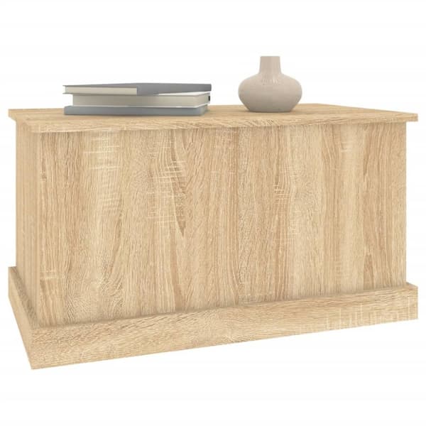 vidaXL Förvaringslåda sonoma-ek 70x40x38 cm konstruerat trä