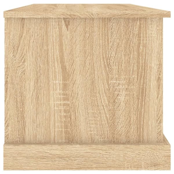vidaXL Förvaringslåda sonoma-ek 70x40x38 cm konstruerat trä