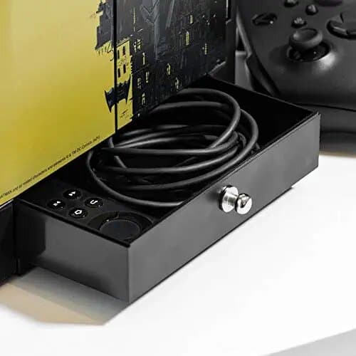 Numskull - DC Comics - Officiell förvaringsenhet för Batman-spel för 4 handkontroller - 10 spel - 1 headset