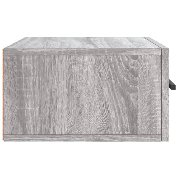 vidaXL væghængte sengeborde 2 stk. 35x35x20 cm grå sonoma-eg