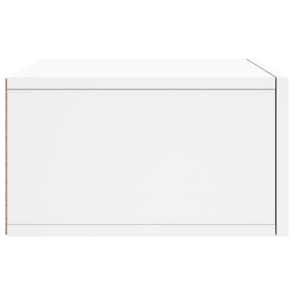vidaXL væghængte sengeborde 2 stk. 35x35x20 cm hvid
