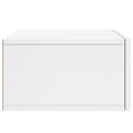 Miniatyrbilde 7 av 11: vidaXL Veggmonterte nattbord 2 stk hvit 35x35x20 cm