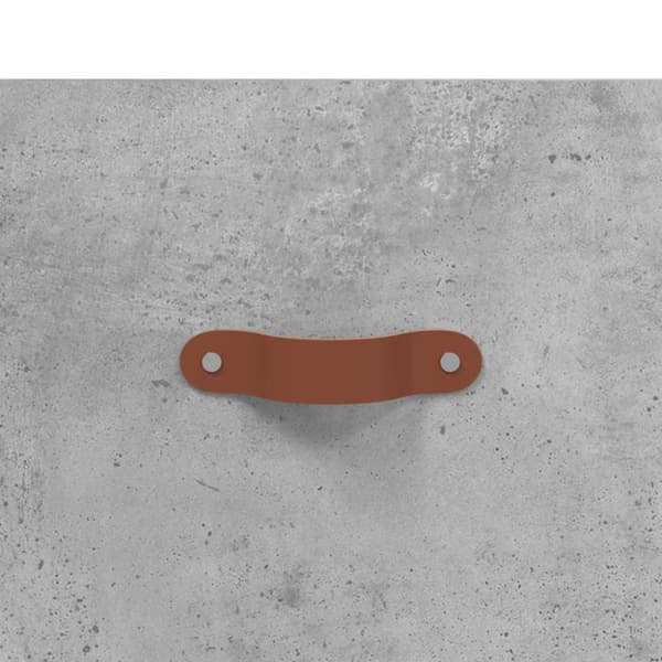 vidaXL Veggmonterte nattbord 2 stk betonggrå 35x35x20 cm
