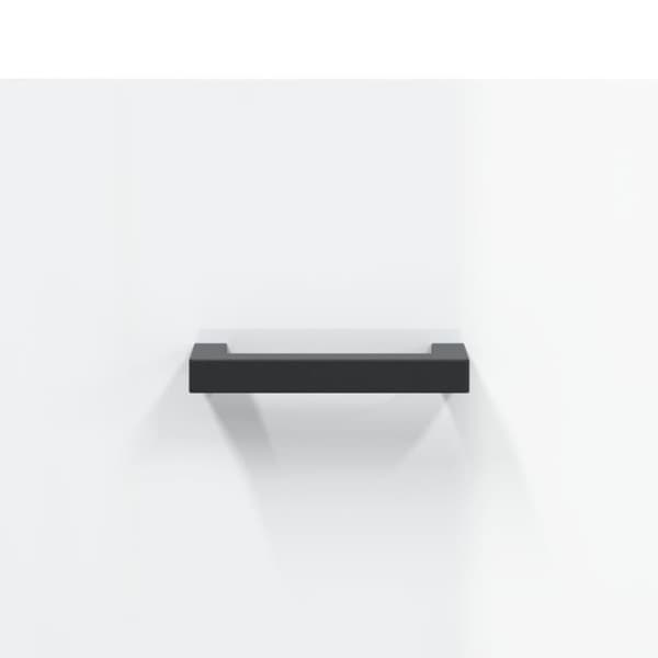 vidaXL Veggmonterte nattbord 2 stk høyglans hvit 35x35x20 cm