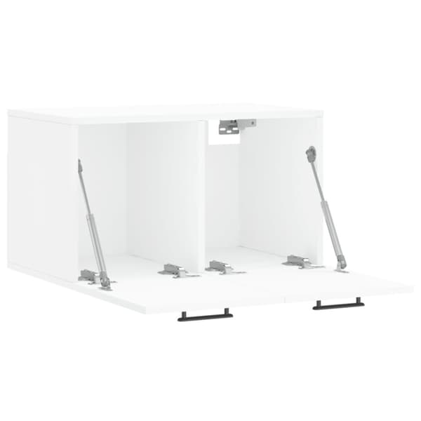 vidaXL Veggskap hvit 60x36,5x35 cm konstruert tre