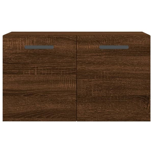 vidaXL vægskab 60x36,5x35 cm konstrueret træ brun egetræsfarve