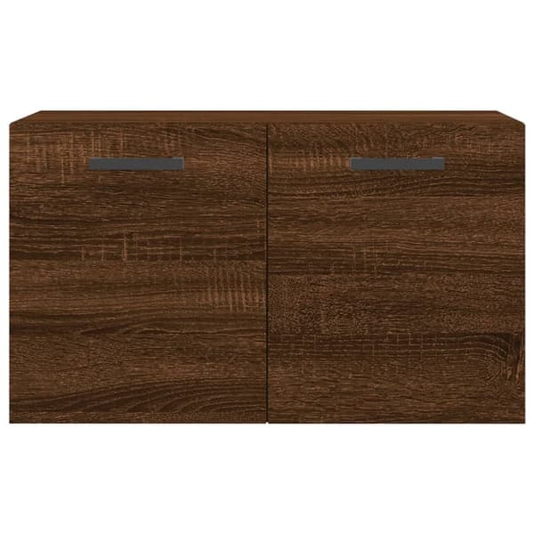vidaXL vægskab 60x36,5x35 cm konstrueret træ brun egetræsfarve