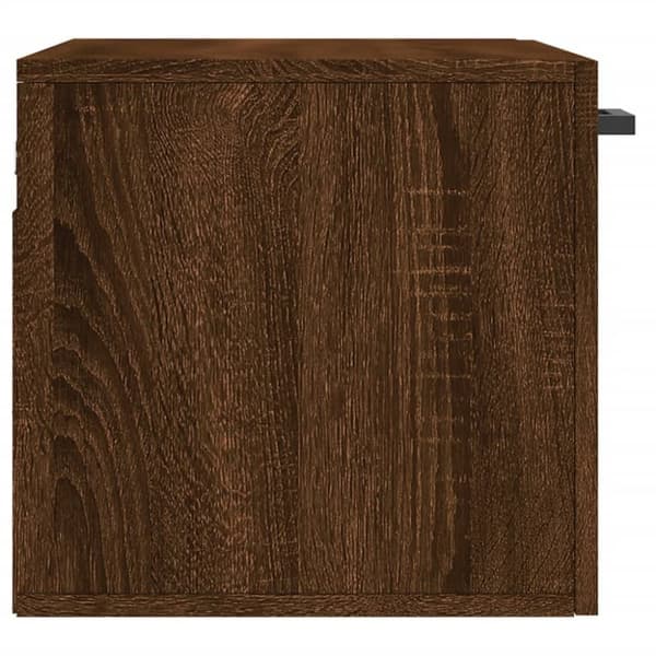 vidaXL vægskab 60x36,5x35 cm konstrueret træ brun egetræsfarve