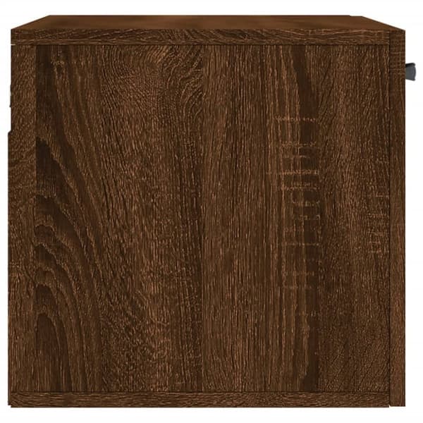 vidaXL Väggskåp brun ek 60x36,5x35 cm konstruerat trä
