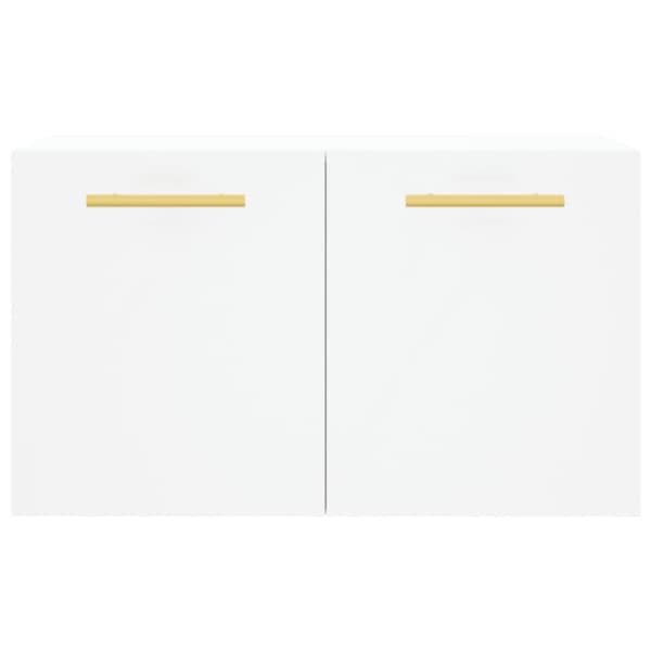vidaXL vægskab 60x36,5x35 cm konstrueret træ hvid