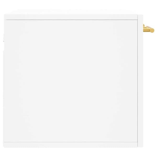 vidaXL vægskab 60x36,5x35 cm konstrueret træ hvid