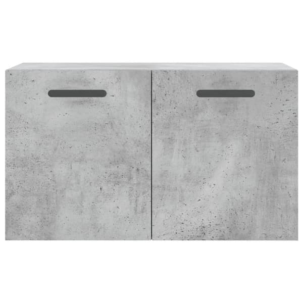 vidaXL Väggskåp betonggrå 60x36,5x35 cm konstruerat trä