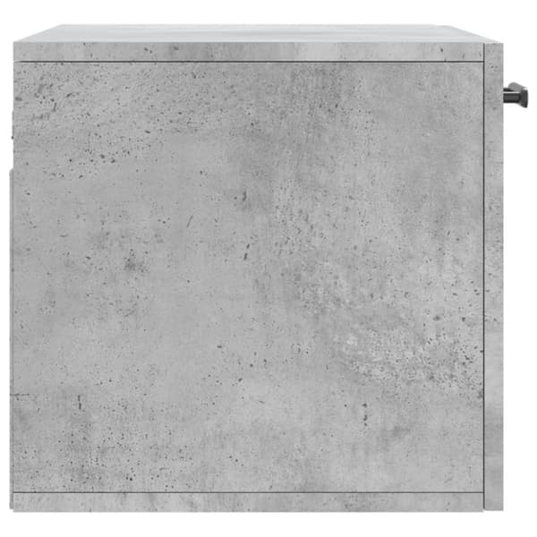 vidaXL Väggskåp betonggrå 60x36,5x35 cm konstruerat trä