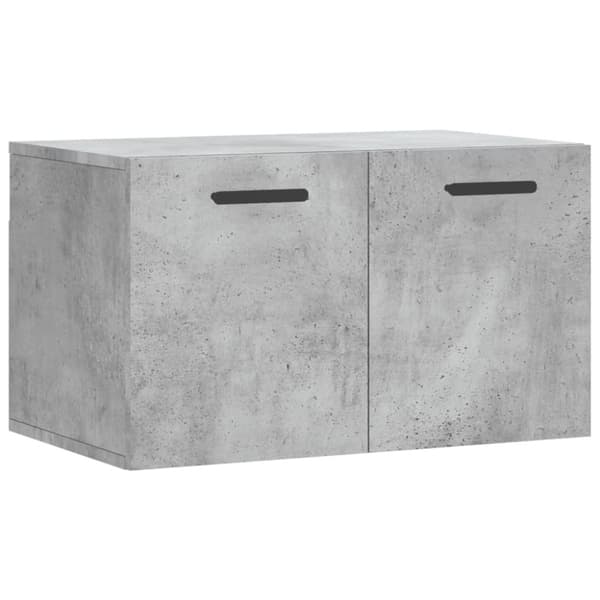 vidaXL Väggskåp betonggrå 60x36,5x35 cm konstruerat trä