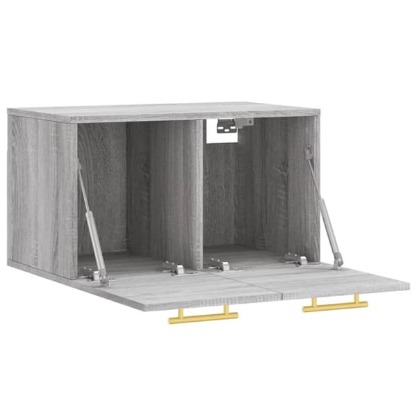 vidaXL vægskab 60x36,5x35 cm konstrueret træ grå sonoma-eg