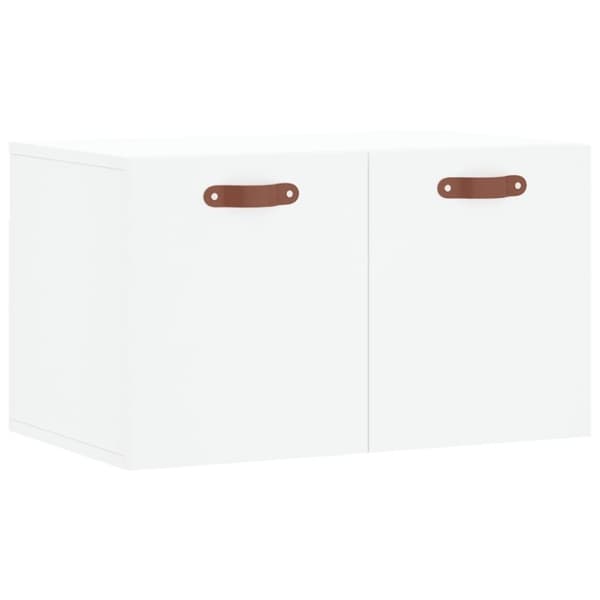 vidaXL Veggskap hvit 60x36,5x35 cm konstruert tre