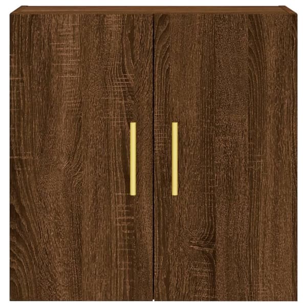 vidaXL Veggskap brun eik 60x31x60 cm konstruert tre