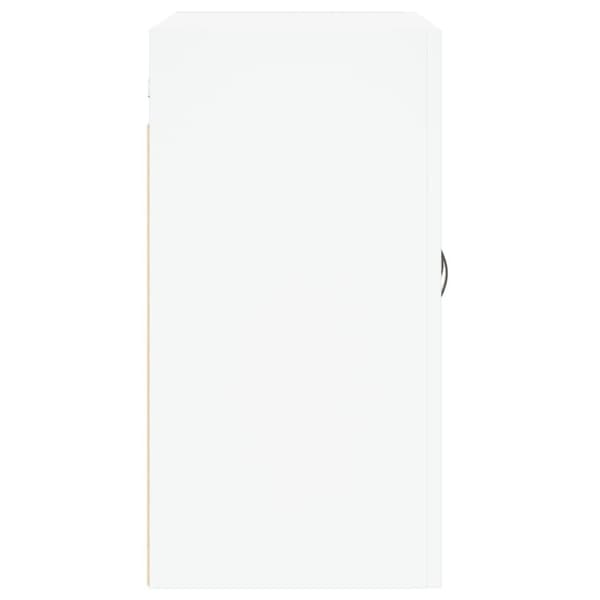 vidaXL vægskab 60x31x60 cm konstrueret træ hvid