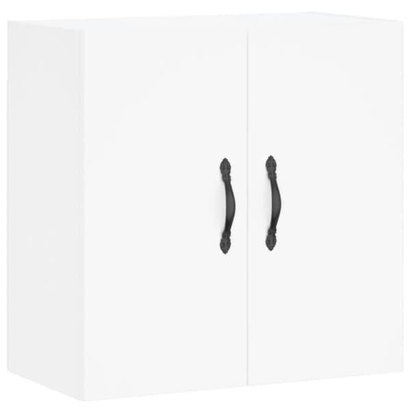 vidaXL Veggskap hvit 60x31x60 cm konstruert tre
