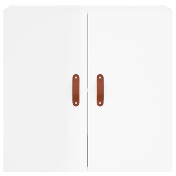 vidaXL Väggskåp vit högglans 60x31x60 cm konstruerat trä